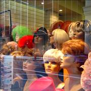 Wigs Shop Window